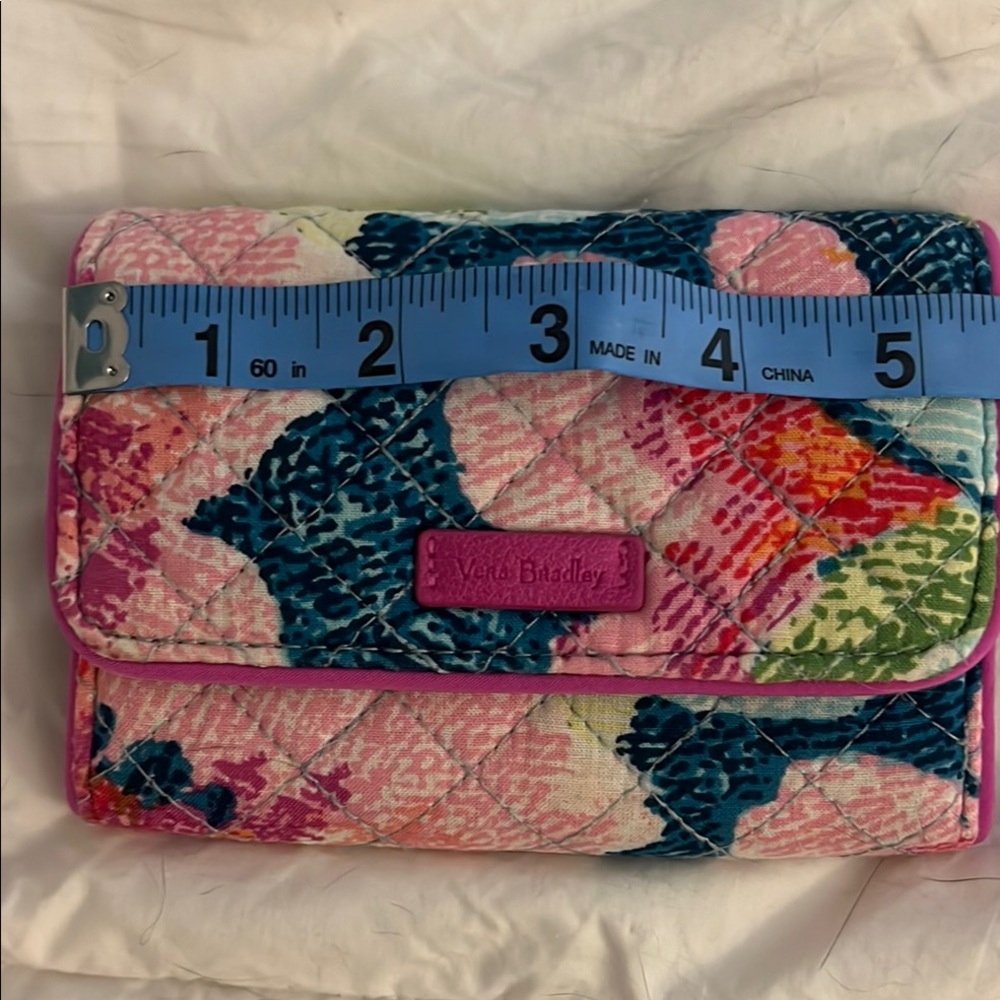 Vera Bradley Quilted Floral Wallet NWOT